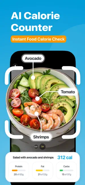 CScore: Calorie & Food Tracker screenshot 1