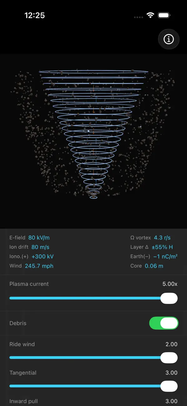 Screenshot #1 pour Tornado Vortex