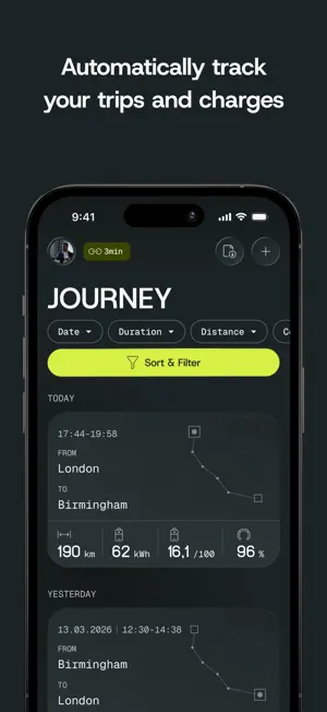 Aximote: Car Data, Driving Log screenshot 3