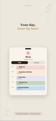 My Days: Calendar screenshot