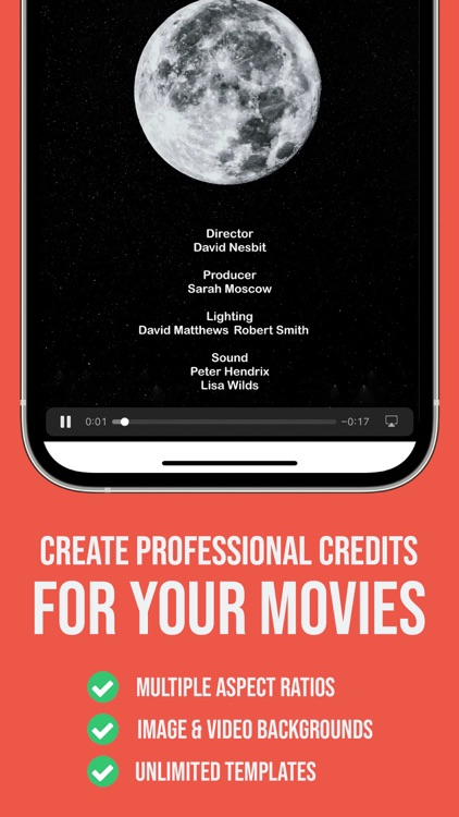Scrolling Credits Maker