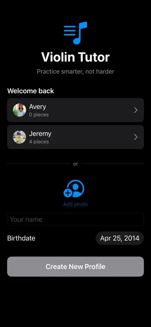 Violin Tutor: Practice Loop screenshot 1