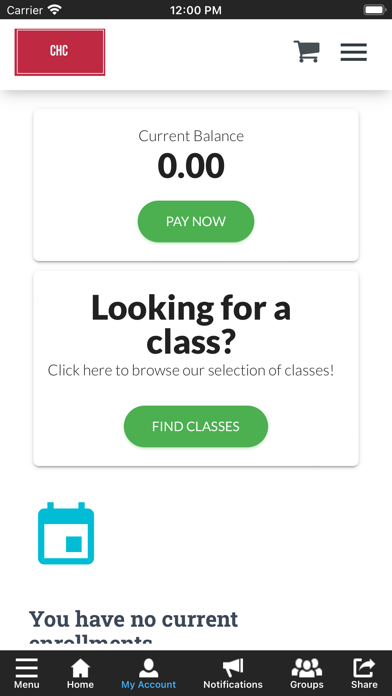 California Homeschool Center Screenshot