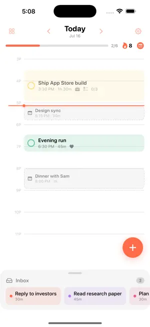Momentum Day Planner screenshot 1