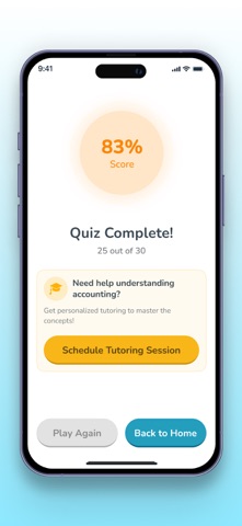 Pass Financial Accounting screenshot