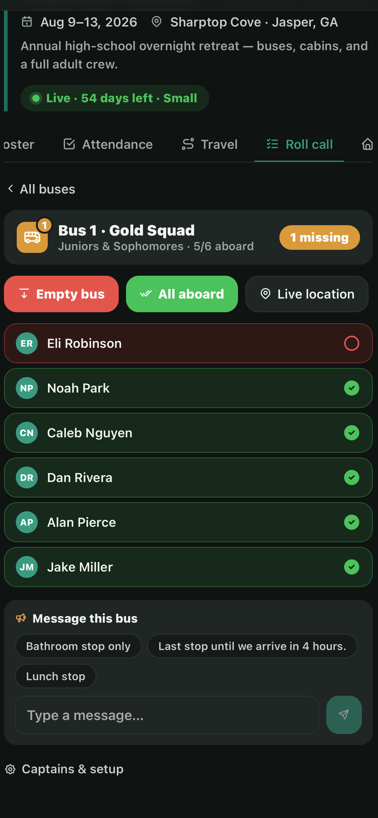 CampHQ - Camp Manager screenshot 6