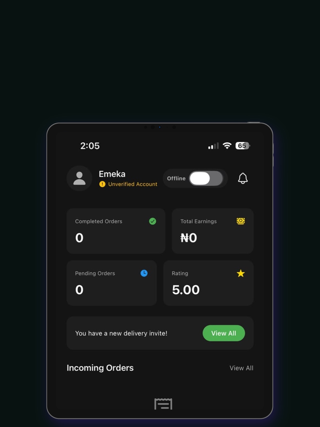 Screenshot 5 of StreetFoodNg Rider