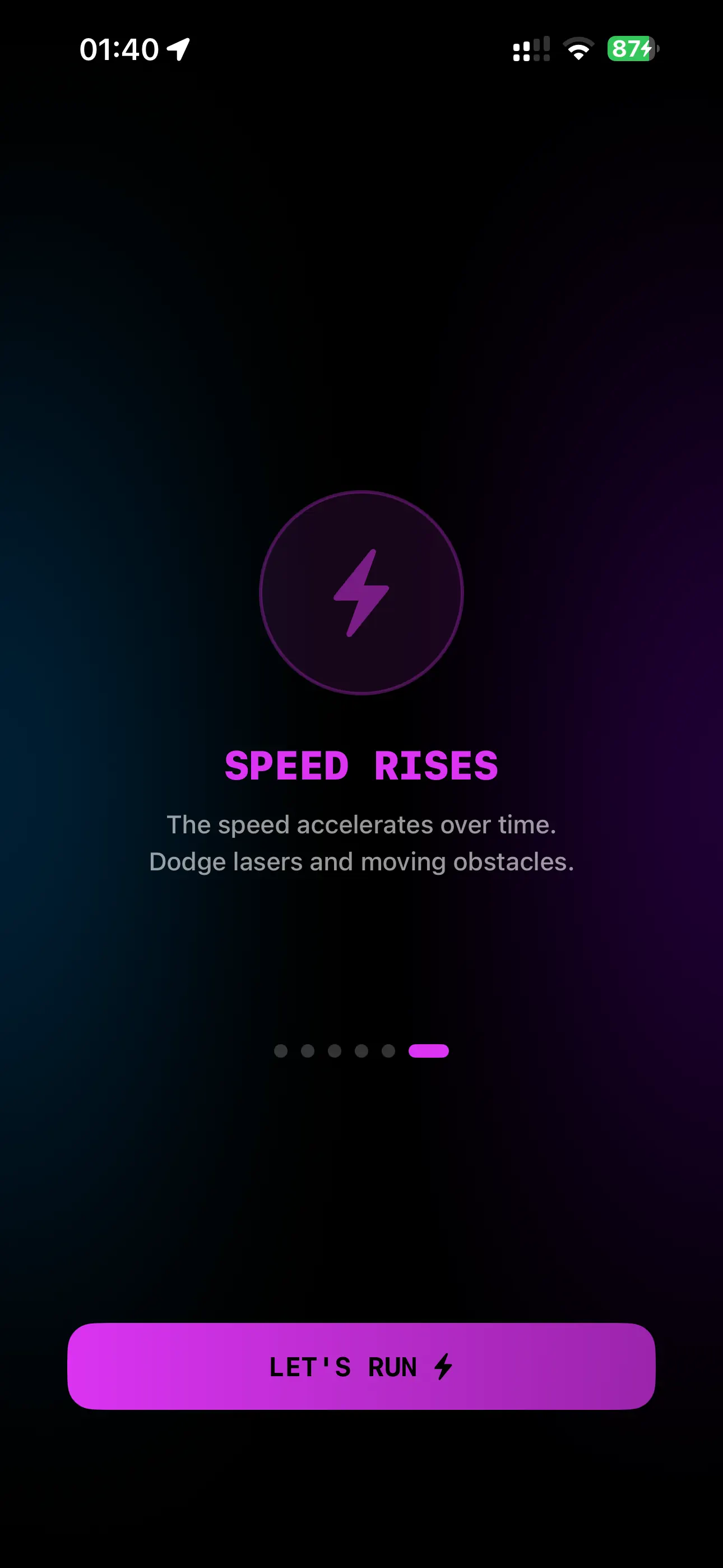 #7. Volt Runner (iOS) Által: Gianfranco Antenucci