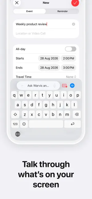 Warvis: AI Agent Keyboard screenshot 4