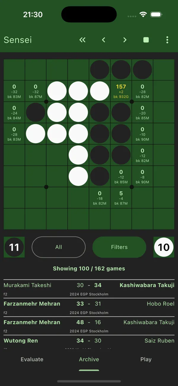Screenshot #3 pour Othello Sensei