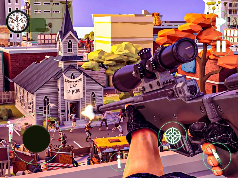 francotirador zombie caza jueg screenshot 7