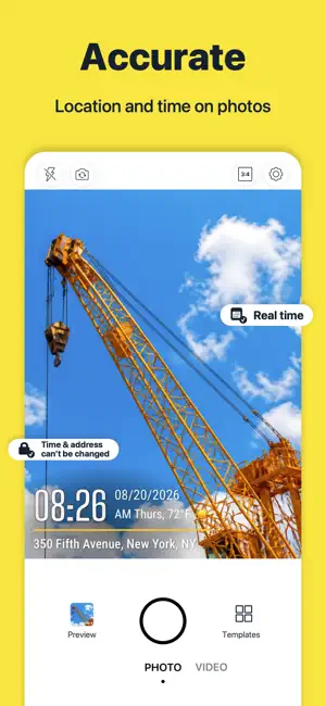 Timeprint: Timestamp Camera screenshot 1