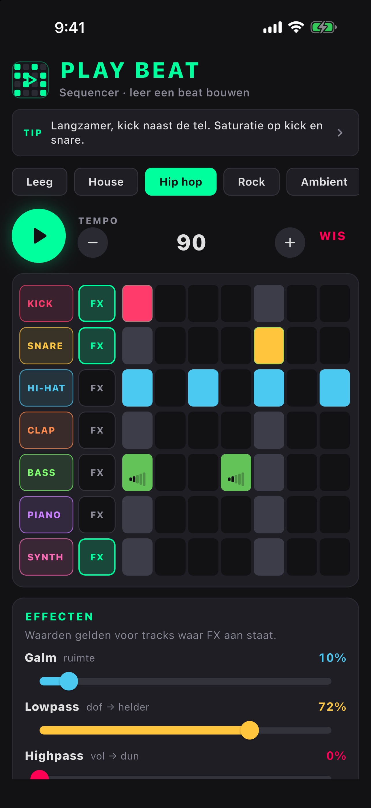 Screenshot 2 of Play Beat Sequencer