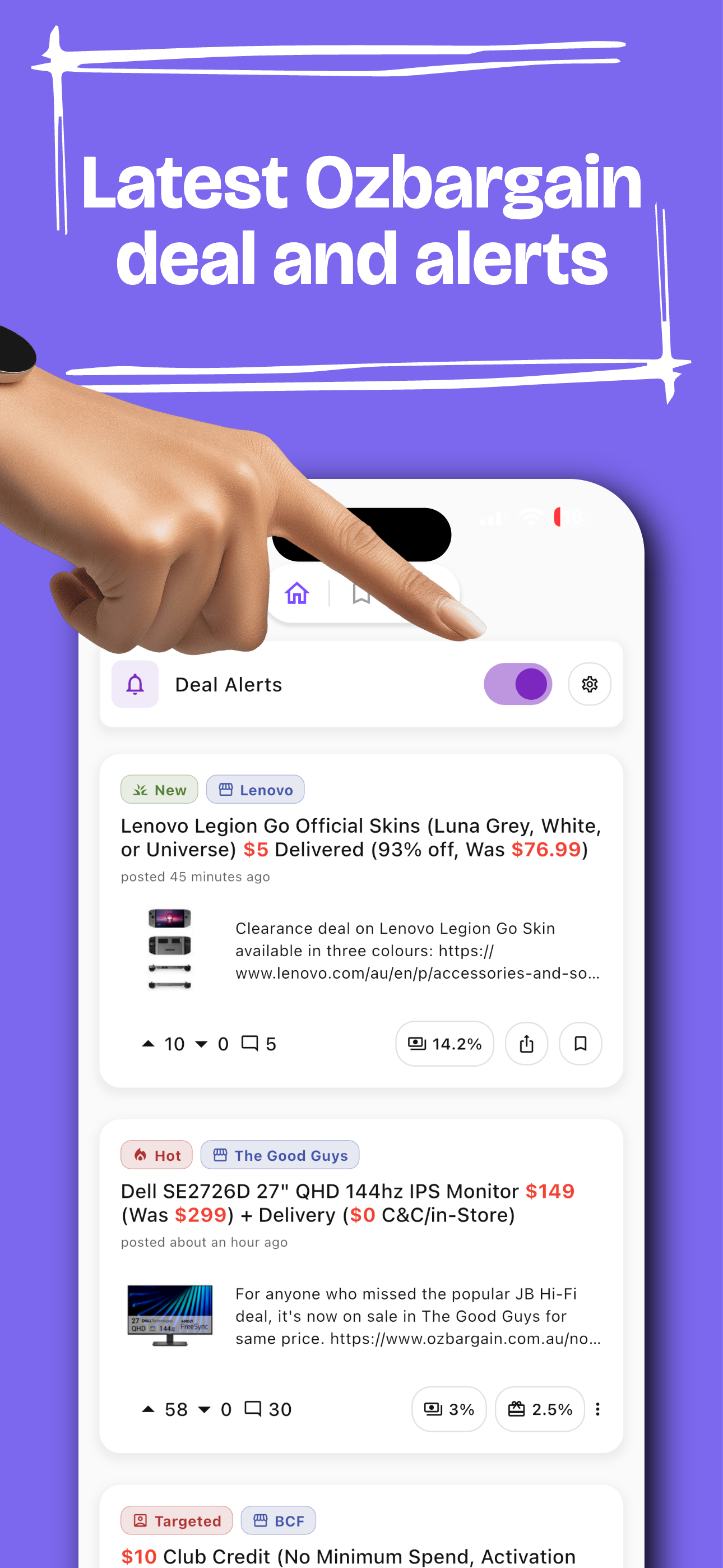 OzPerks -  Compare Cashback screenshot 3
