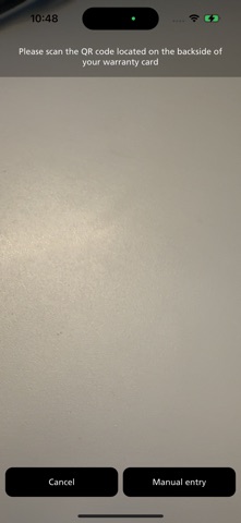 Blancpain Warranty screenshot