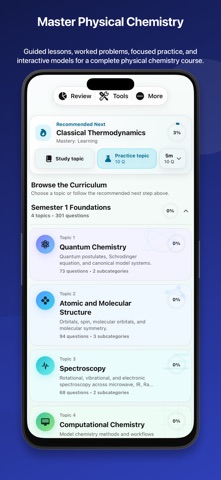 Physical Chemistry Tutor Screenshot 1 of 10