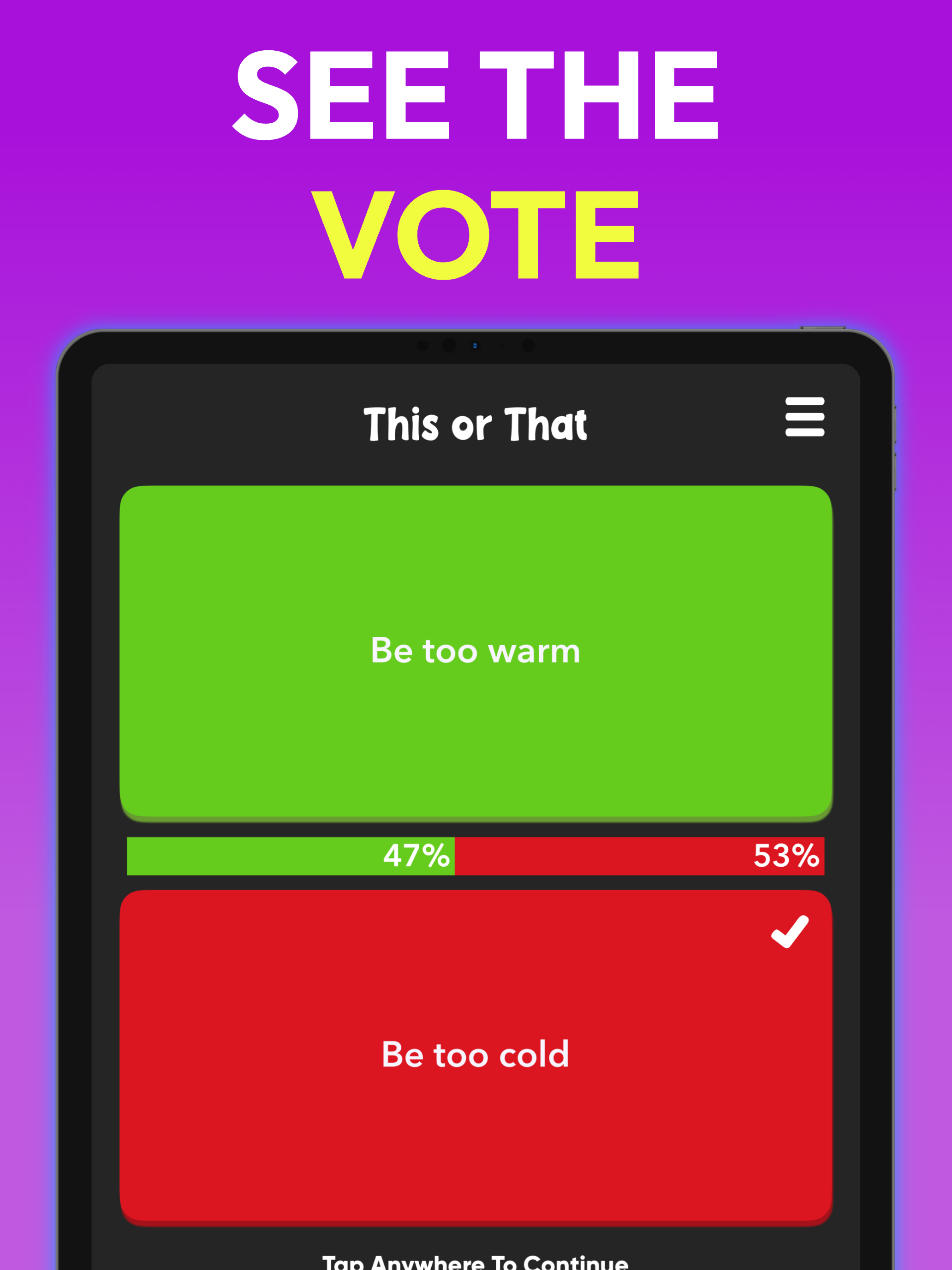 This Or That? - Questions Game screenshot 6