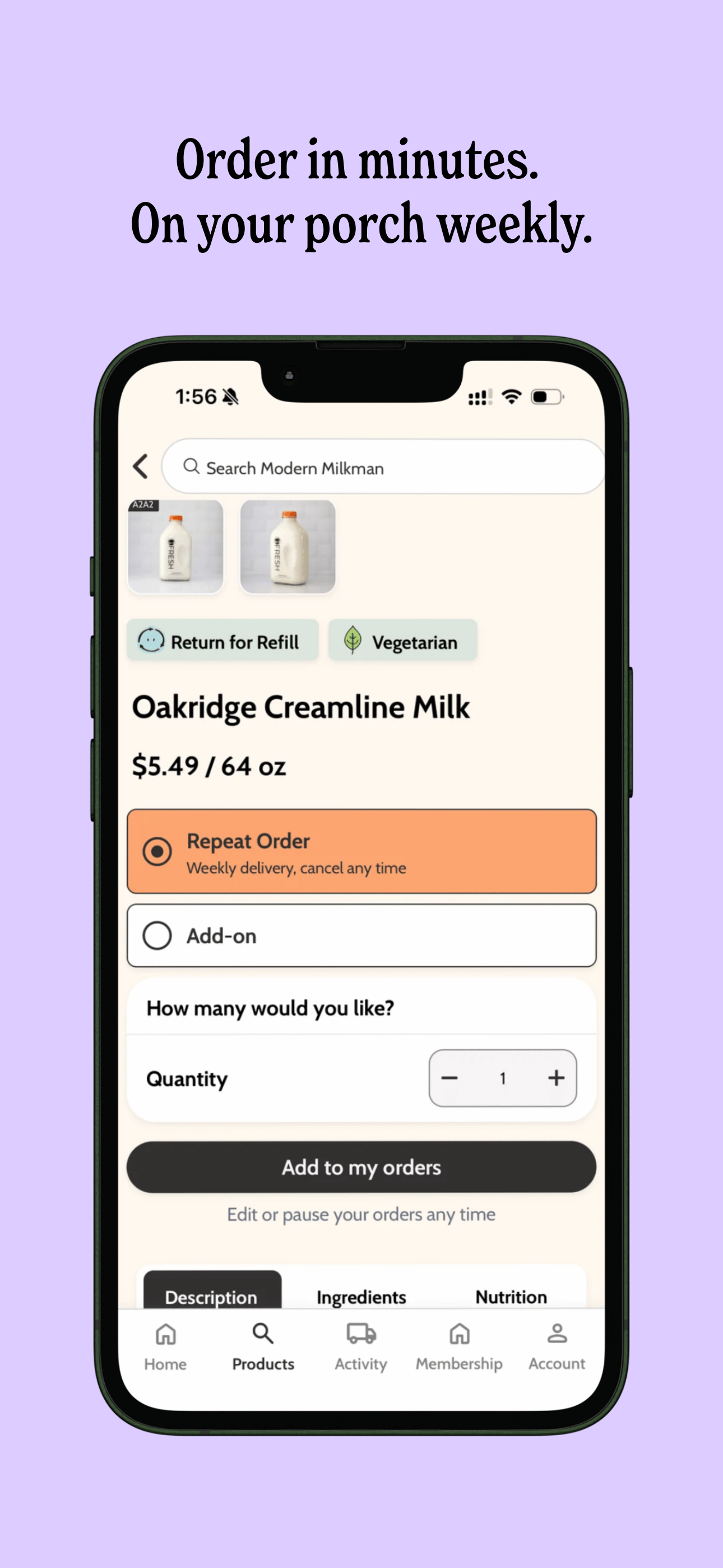 Modern Milkman US screenshot 4