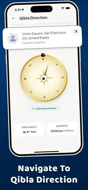 Qibla & Quran Prayer Companion screenshot 3
