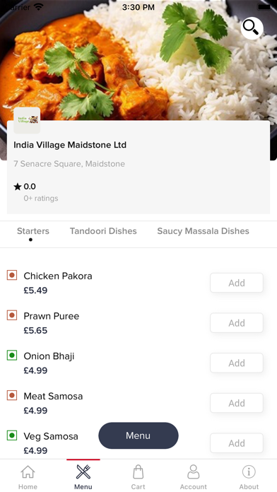 App screenshot