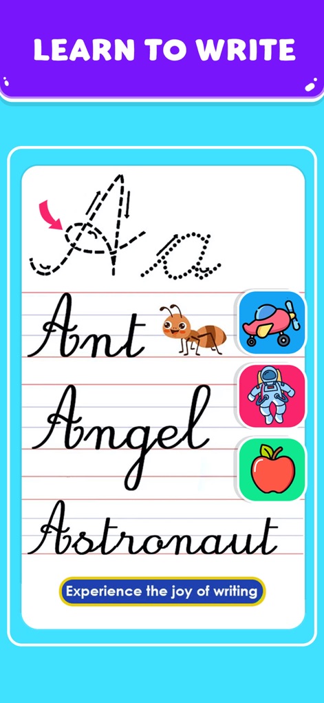 Learn Cursive Writing - Education App | MWM