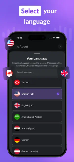 AI Live Speech Translator App screenshot 3