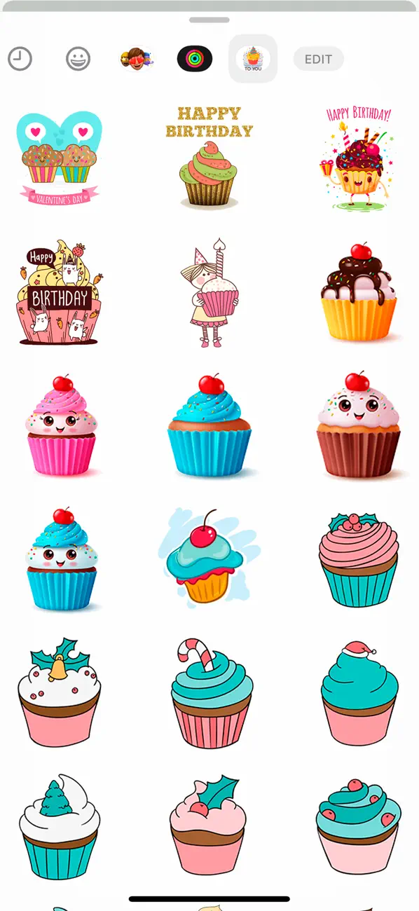 Screenshot #2 pour Kawaii Sweet Treat Cupcakes