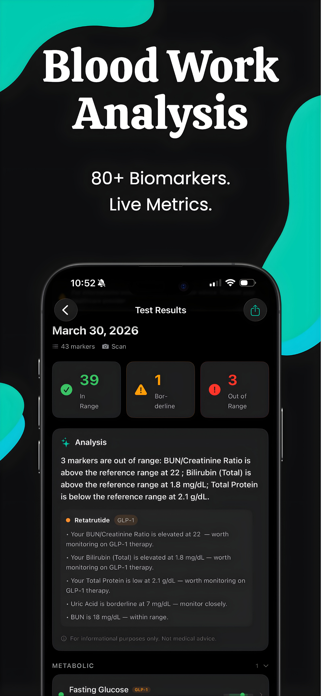Peptify - Peptide Tracker Screenshot 4 of 8