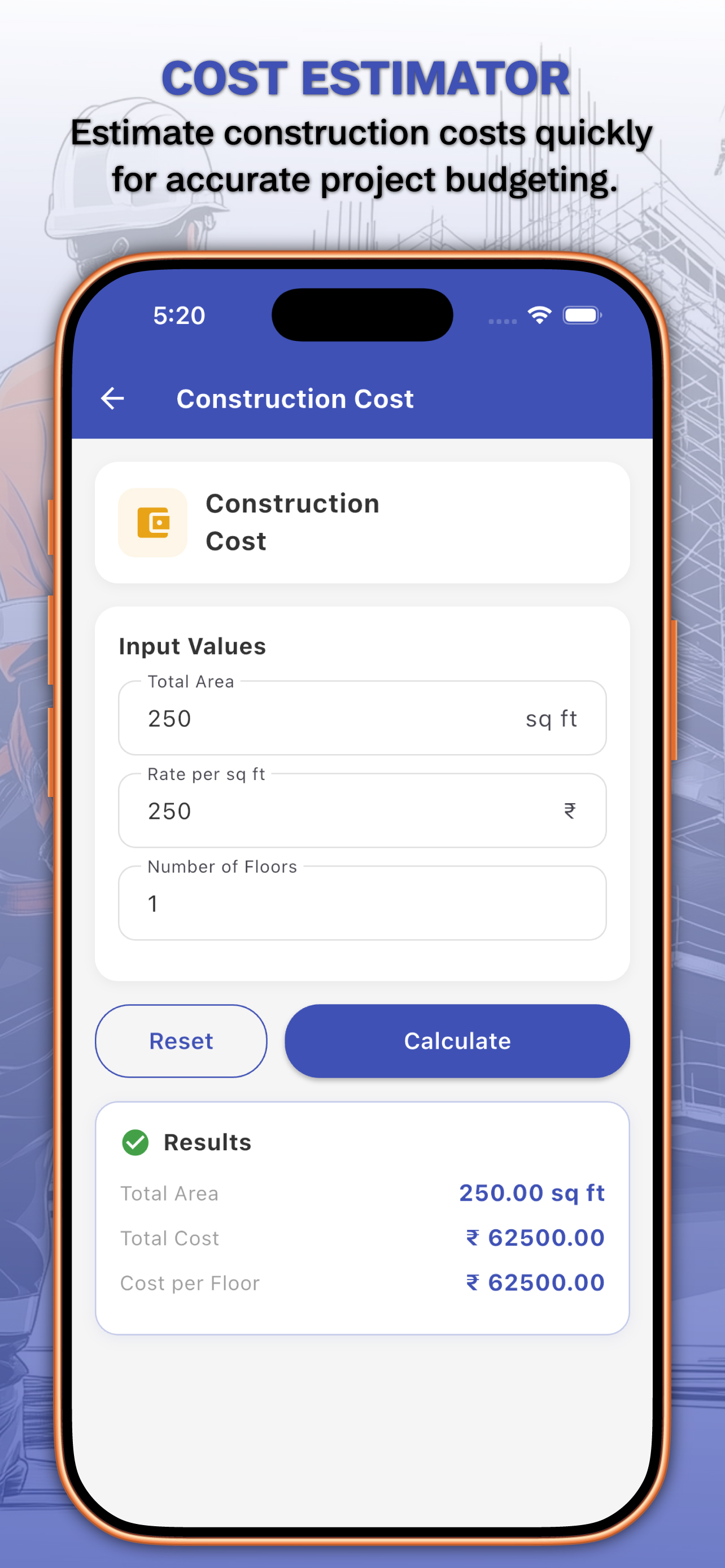 Civil Construction Calculator screenshot 3
