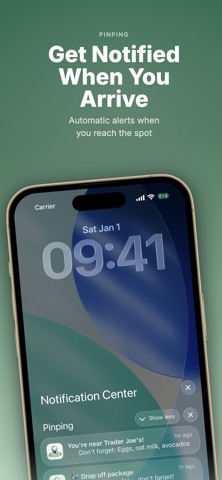 Pinping - Location Reminders screenshot