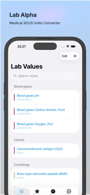 Lab Alpha Medical Converter screenshot 1