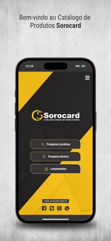 Sorocard - Catálogo screenshot