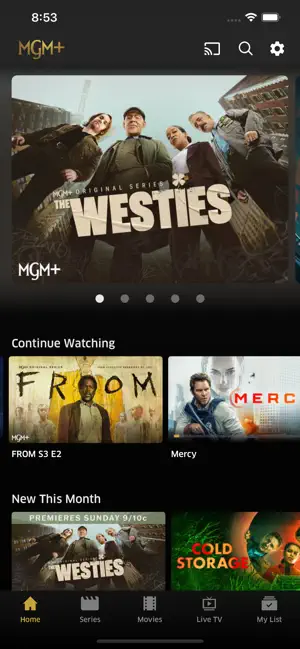 MGM+ screenshot 4