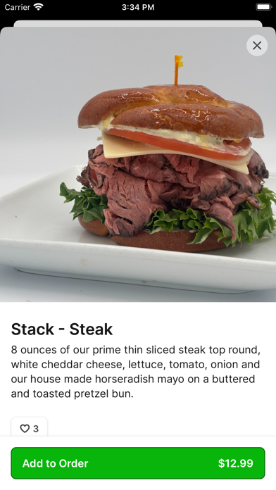 Harvest To Go iPhone screenshot 3 - Food & Drink app