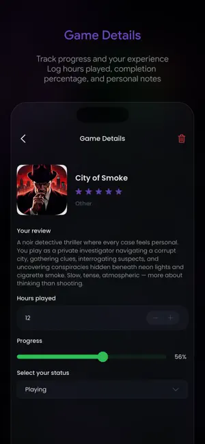 GFX - Games Tracker screenshot 2