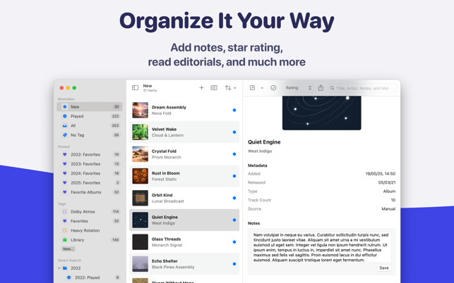 ‎MusicBox: Save Music for Later Screenshot