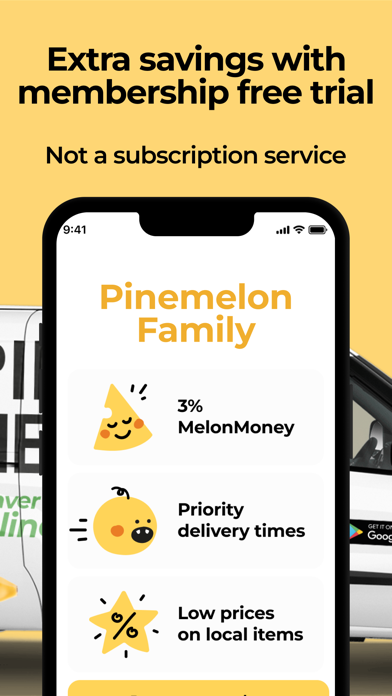 PineMelon: Fresh Groceries Screenshot