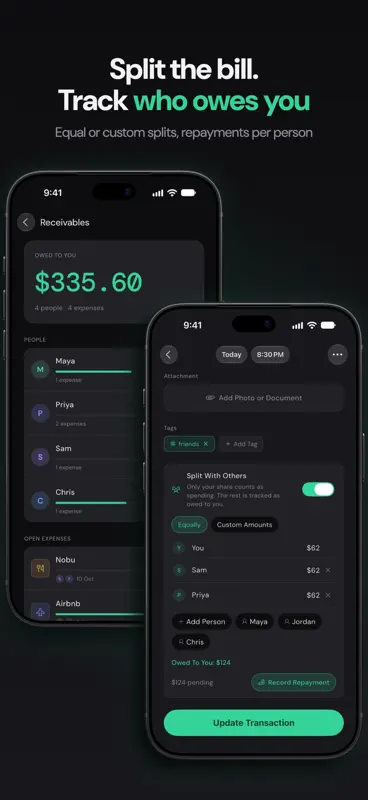 Pocket: Ausgaben-Tracker screenshot 4 of 6