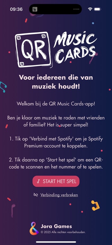 QR Music Cards screenshot 1