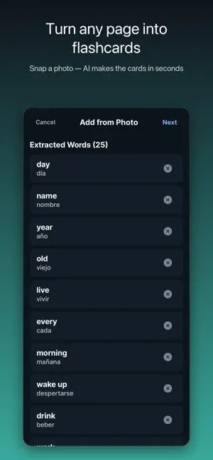 Slovo+ Scan to Flashcards screenshot 2