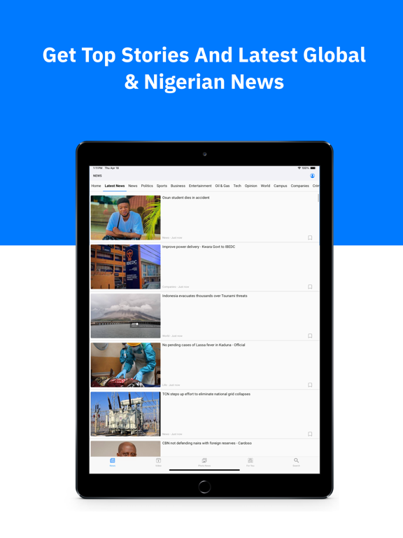Screenshot #4 pour AllNews.ng - Nigerian News