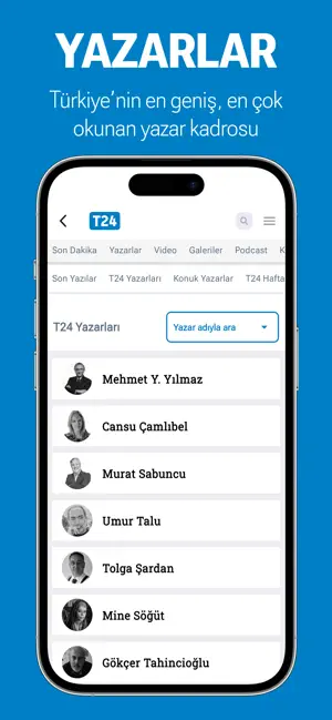 T24 iPhone screenshot 2