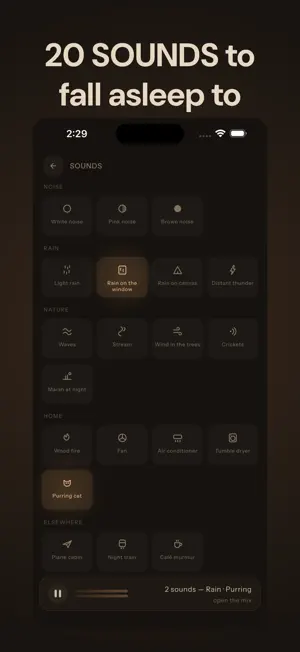 Sleep Sounds — Sleep.fm screenshot 1