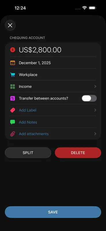 PocketLion Budget screenshot 4 of 10