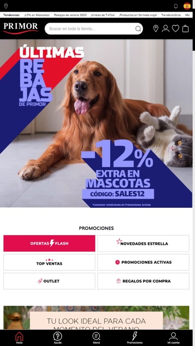 Screenshot #1 pour Parfumeries Primor