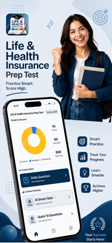 Life Insurance Practice & Pass iPhone screenshot