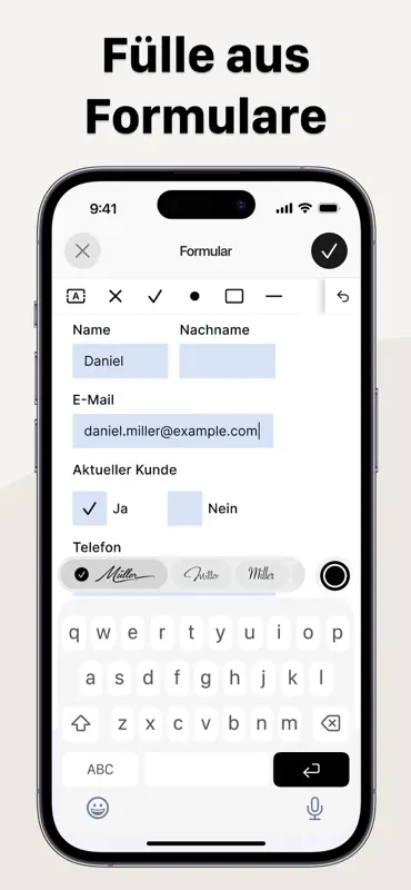 Digitale Unterschrift screenshot 5 of 6
