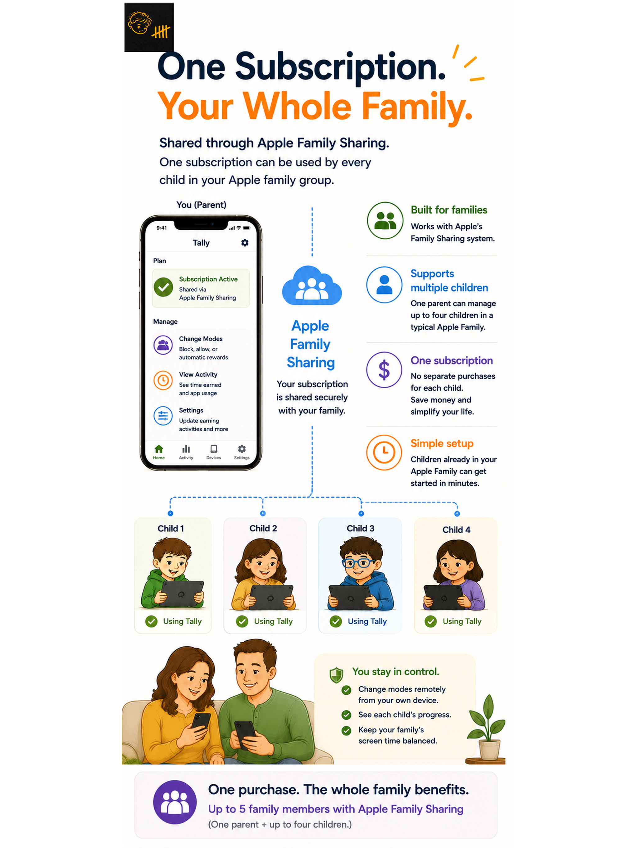 Tally - Earned Screen Time