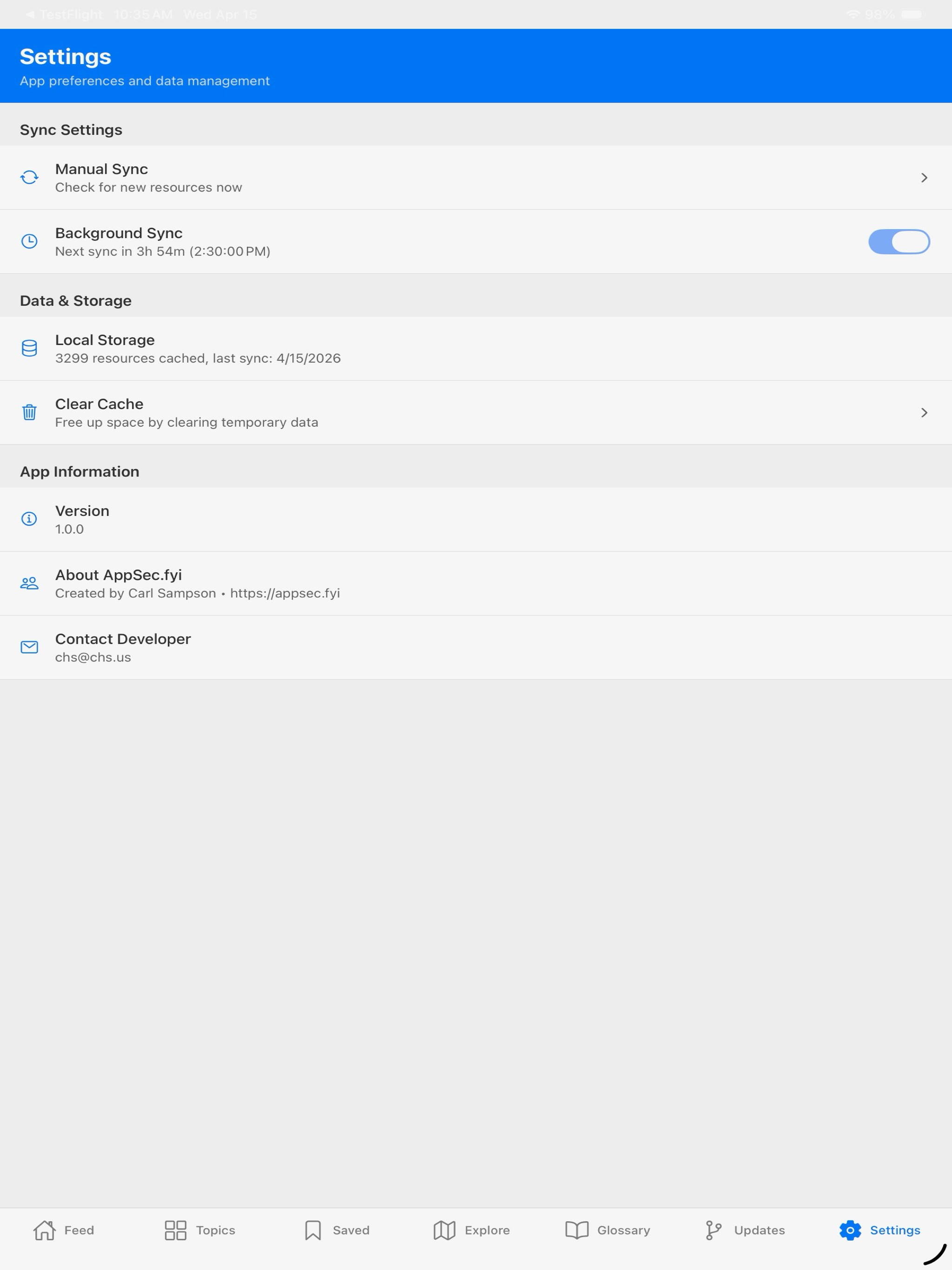 AppSec.fyi Mobile screenshot 14