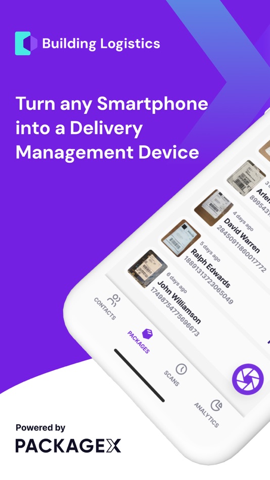 #1. Building Logistics (iOS) 由: PackageX
